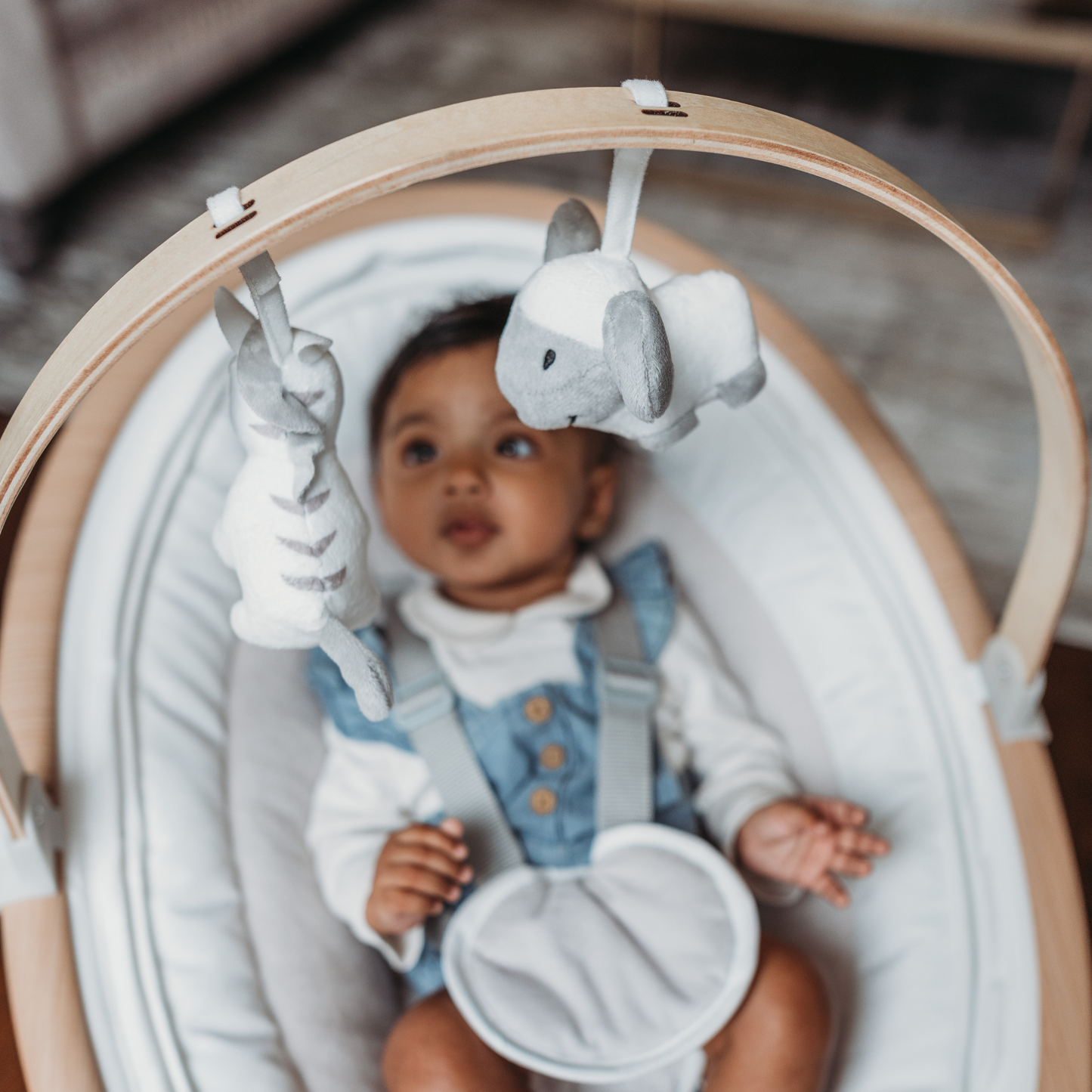 Electric Baby Swing with Bluetooth