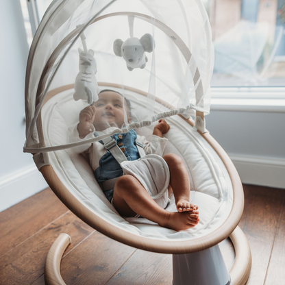 Electric Baby Swing with Bluetooth