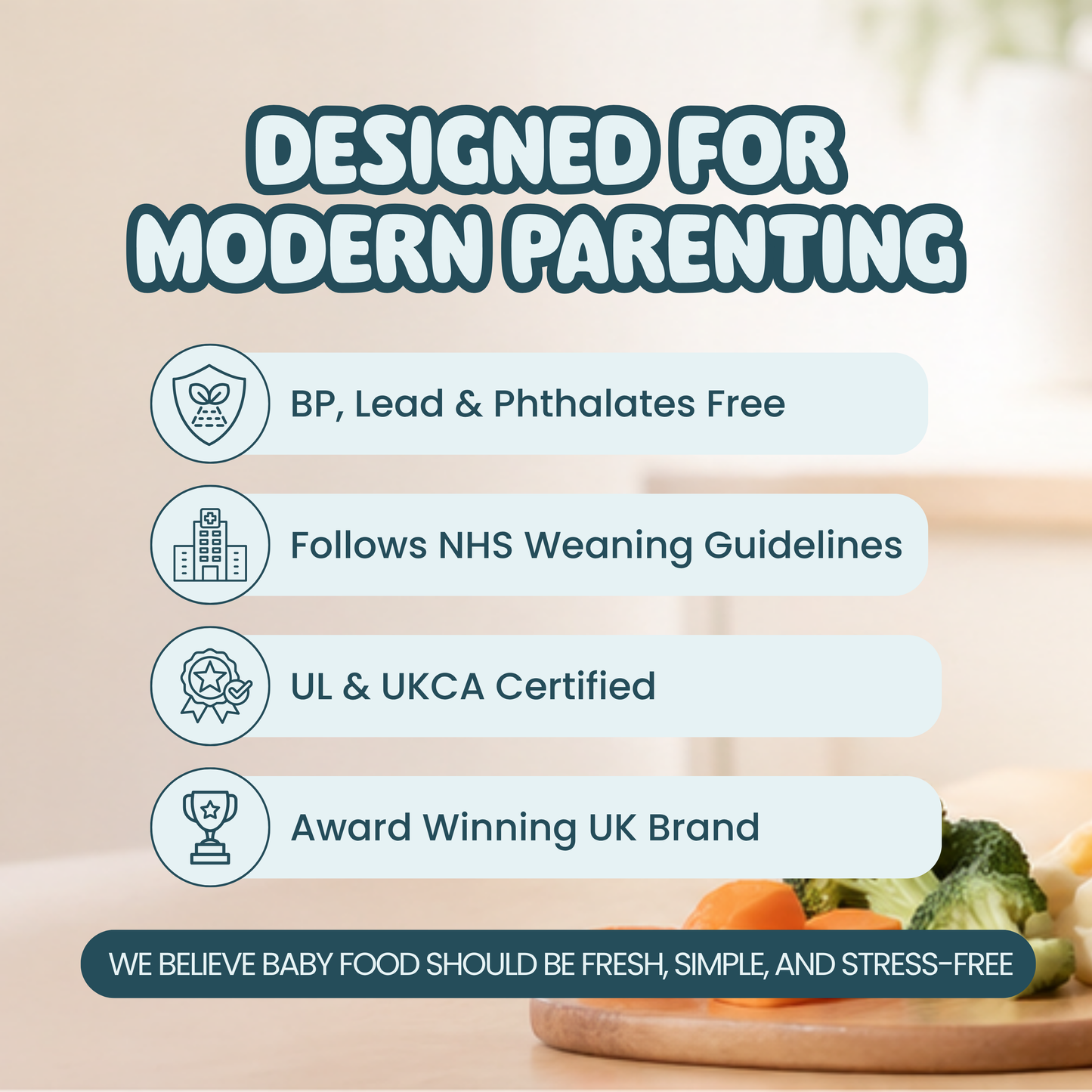 PureePro Lite 5-in-1 Self-Cleaning Baby Food Maker