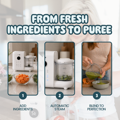 PureePro Lite 5-in-1 Self-Cleaning Baby Food Maker