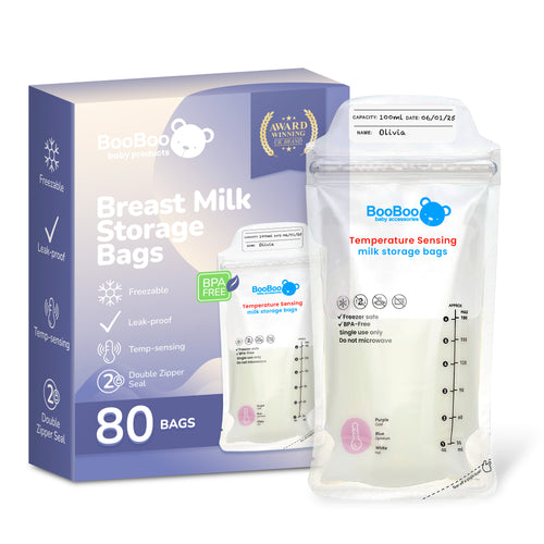 Breast Milk Storage Bags (80 Pack)