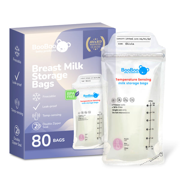 Breast Milk Storage Bags (80 Pack)