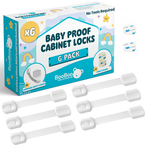 x6 Pack Cupboard Safety Locks