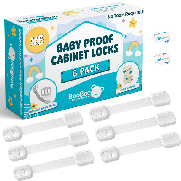 x6 Pack Cupboard Safety Locks