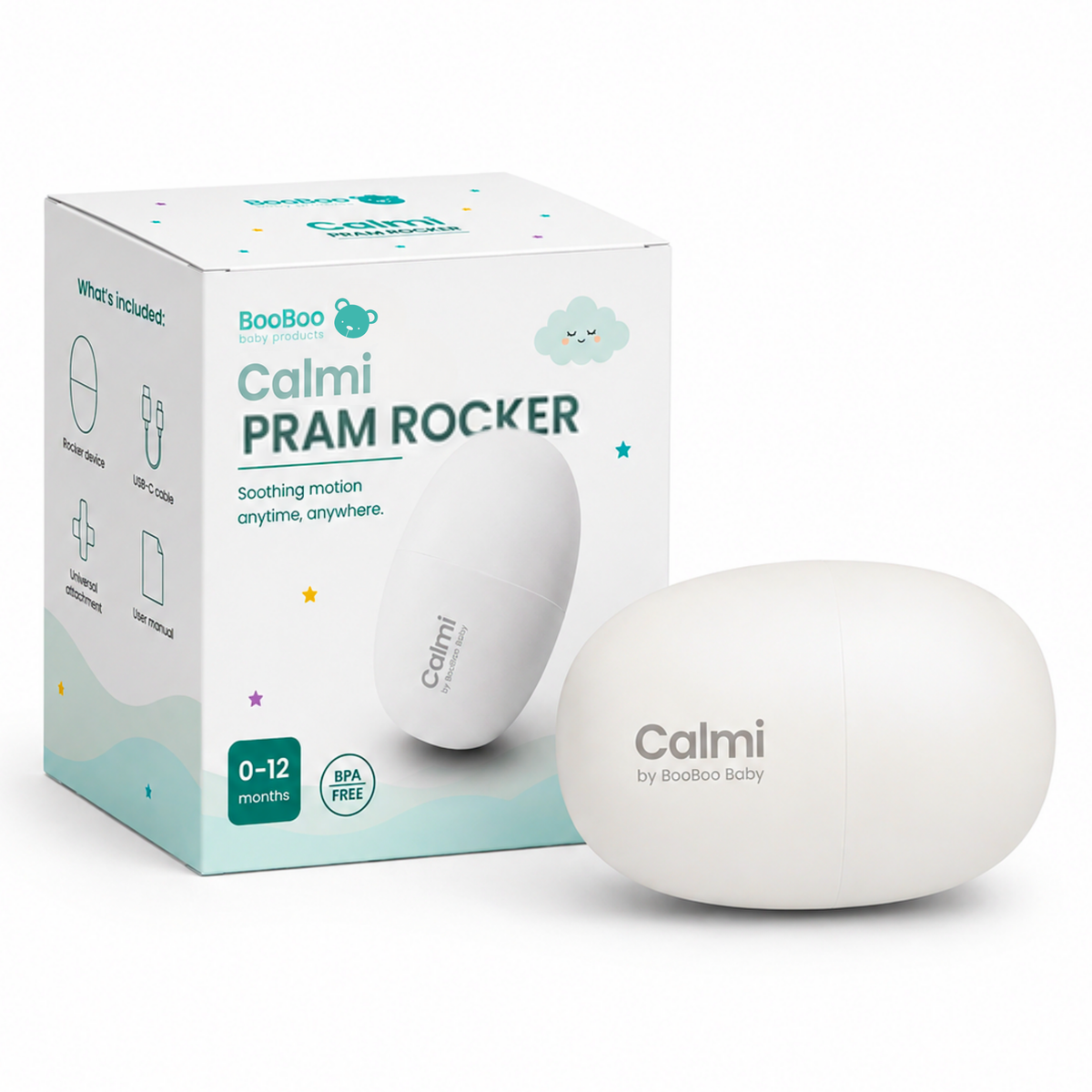 BooBoo Baby Calmi Pram Rocker