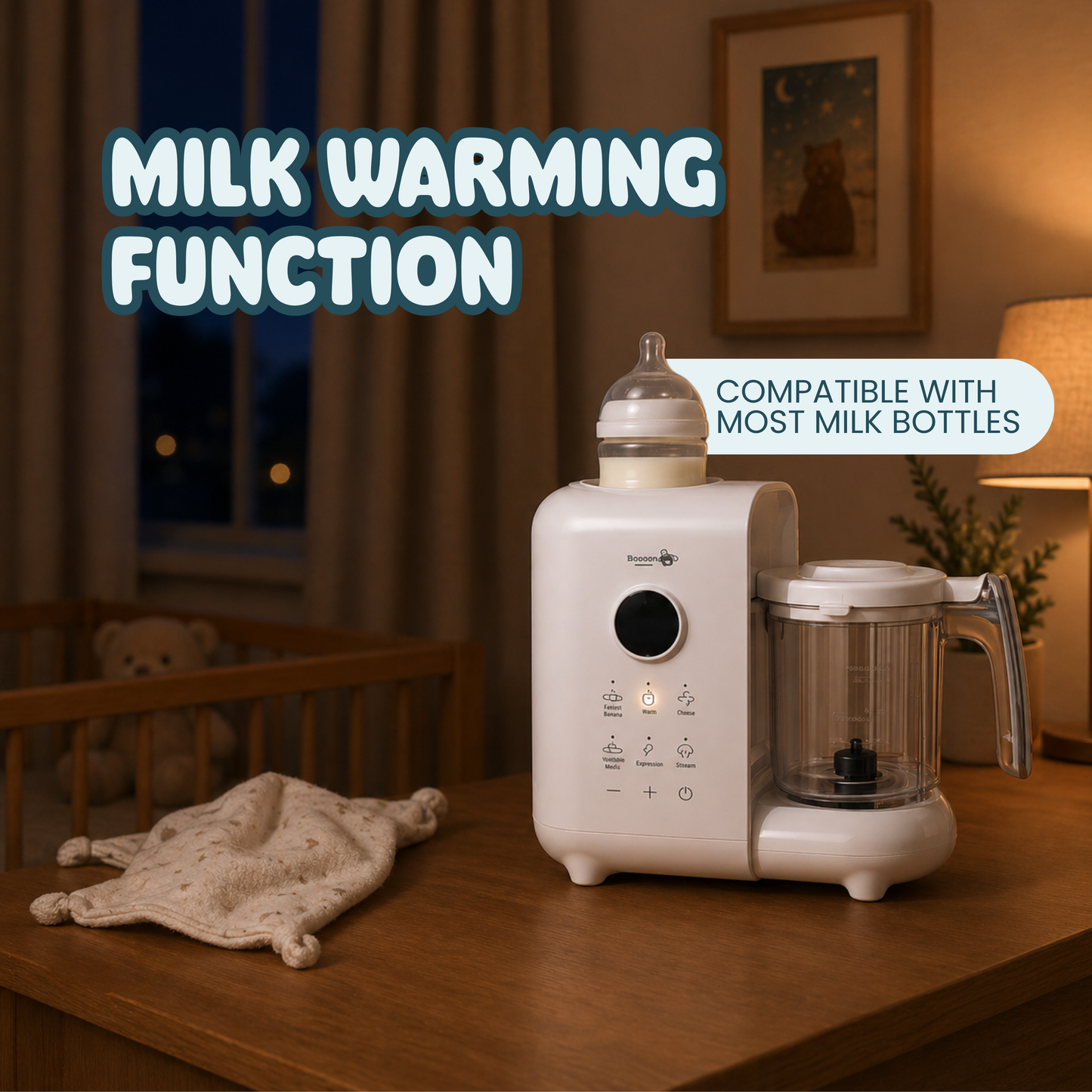 PureePro Lite 5-in-1 Self-Cleaning Baby Food Maker