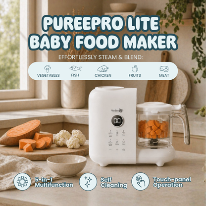 PureePro Lite 5-in-1 Self-Cleaning Baby Food Maker