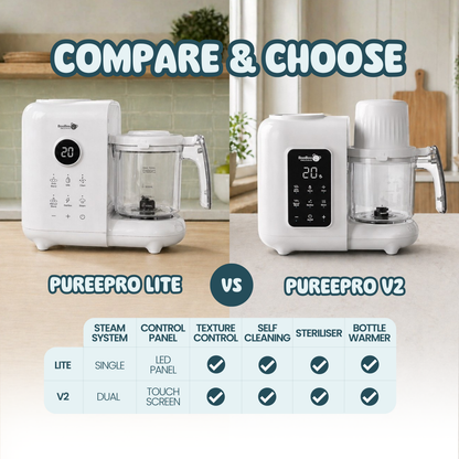 PureePro Lite 5-in-1 Self-Cleaning Baby Food Maker